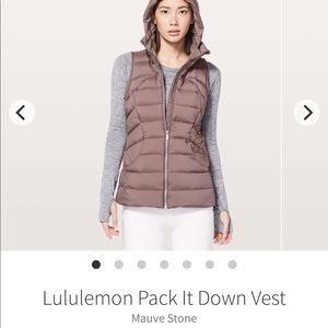 Lululemon Pack It Down Vest